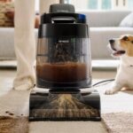 Nettoyeur de tapis Tineco Carpet One Cruiser offrant une aspiration de 130 W pour un nettoyage en profondeur.