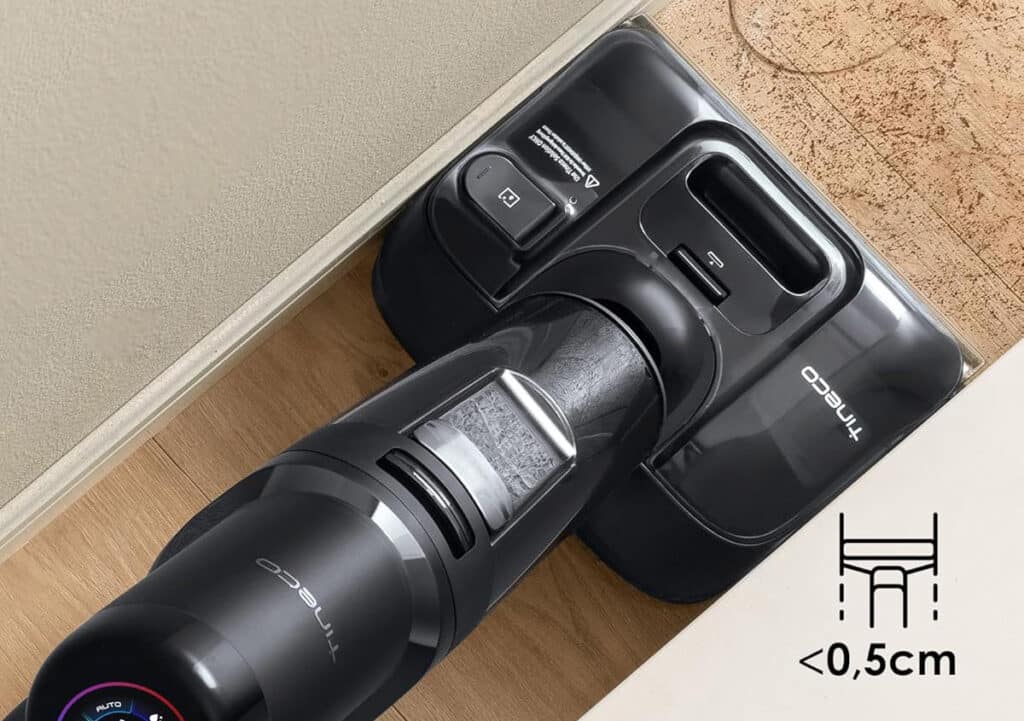 Tineco Floor One S7 Stretch Ultra nettoyant une zone étroite