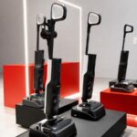 Gamme complète Roborock F25 présentée avec différents modèles de nettoyeurs de sol