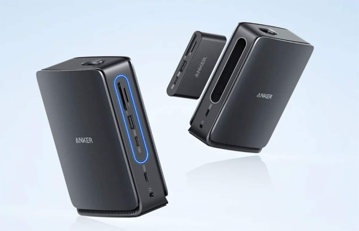 Station d’accueil Anker Nano Docking Station avec module détachable 6‑en‑1