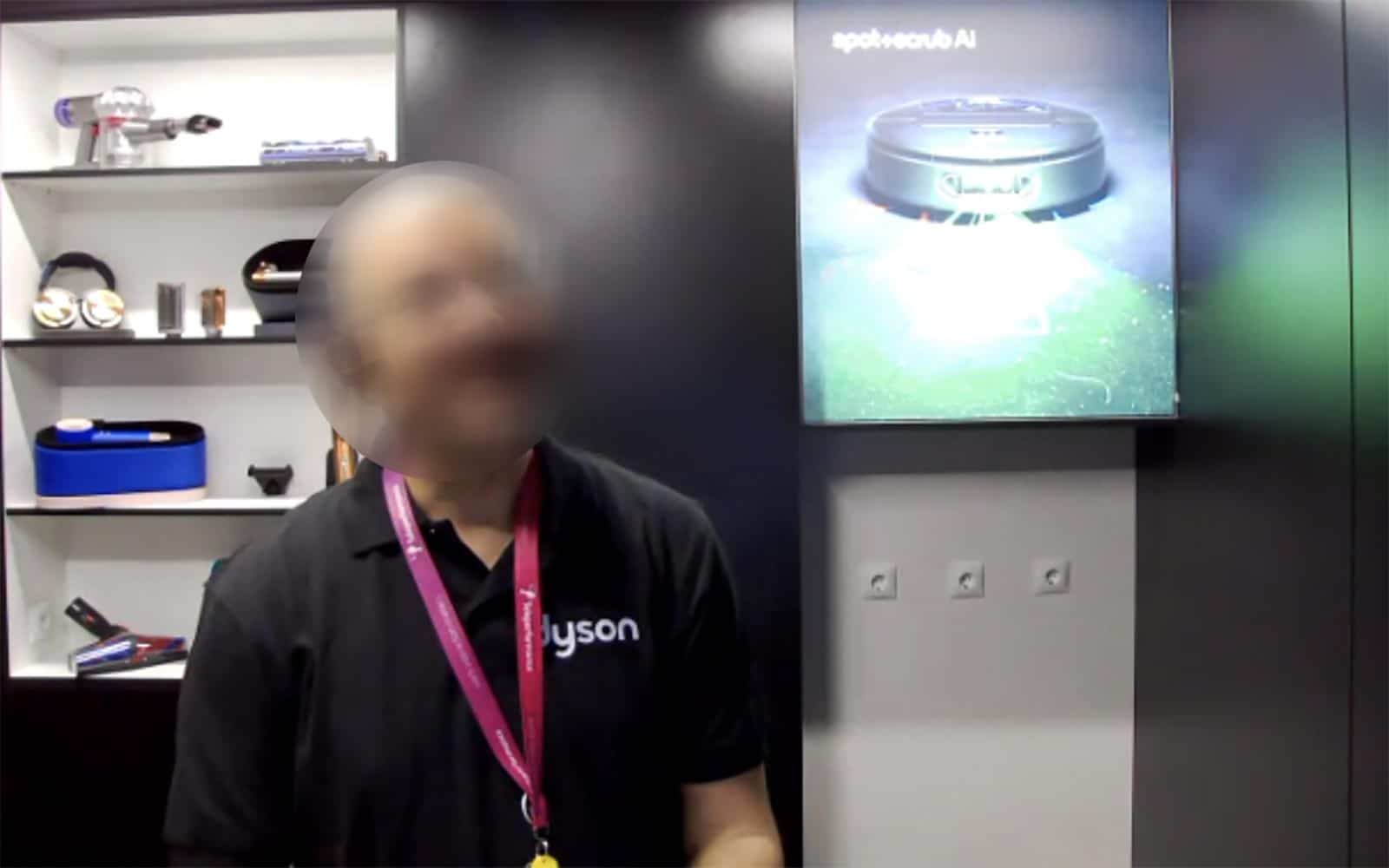 Service de conciergerie Dyson pour l’installation du robot aspirateur laveur Spot+Scrub AI