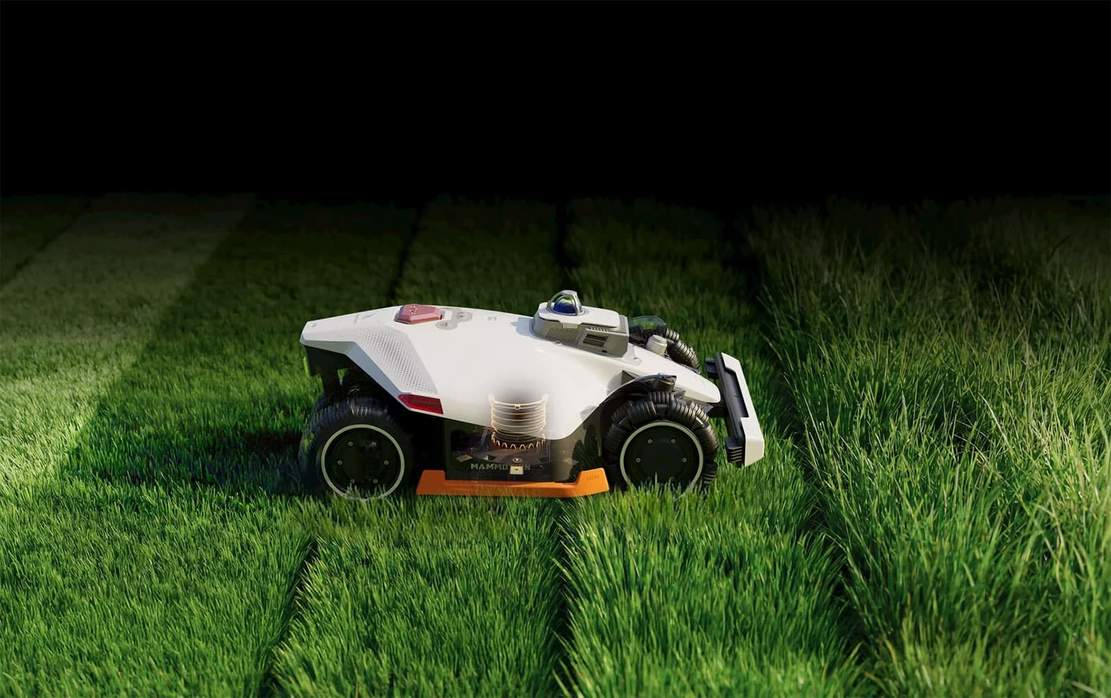 Mammotion Luba 3 AWD réglage de la hauteur de coupe sur le robot tondeuse