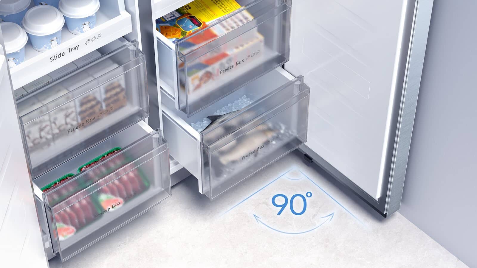 Mijia Réfrigérateur Multi-portes 502L