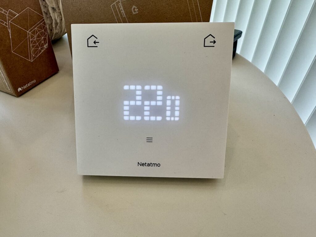 Le nouveau Thermostat connecté Netatmo Original © Labo Maison