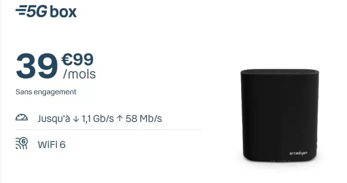 Offre 5G Box Bouygues