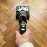 Roborock F25 Ace Pro lavage sol test conditions réelles vue dessus