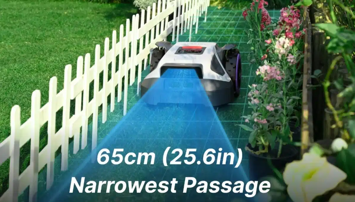 Capacité à traverser des passages étroits à partir de 65 cm