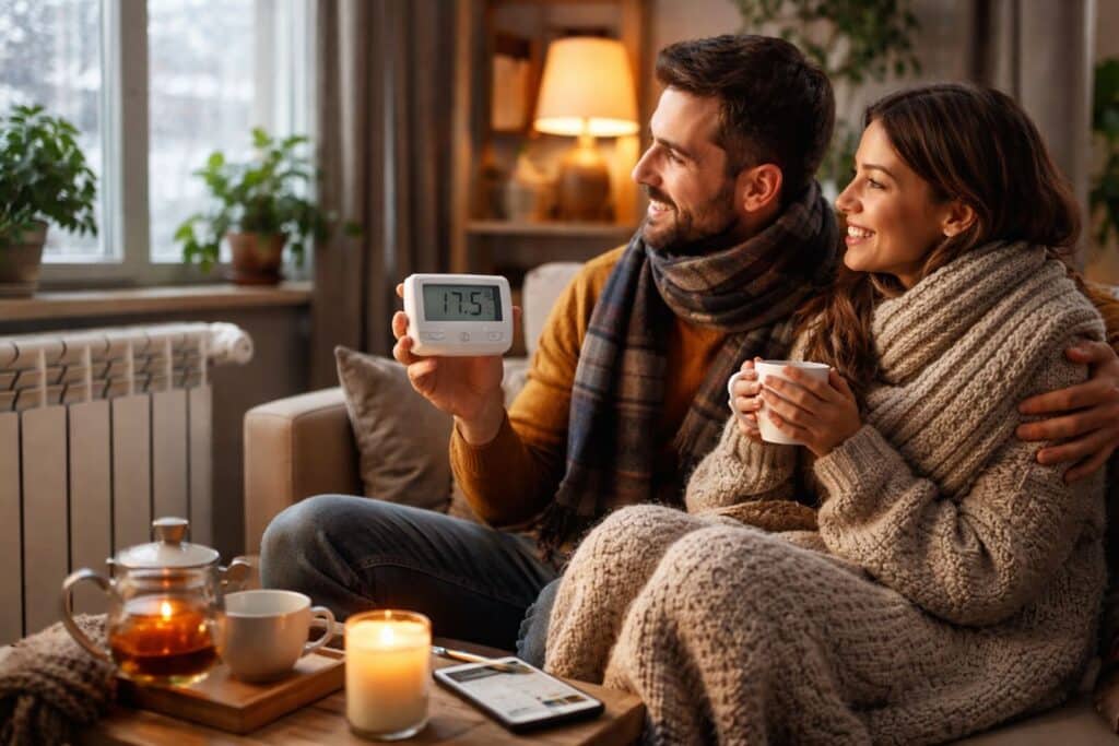 Confort sobre. Illustration générée par intelligence artificielle.