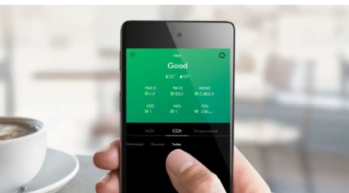 Contrôle du purificateur via l'application MyDyson