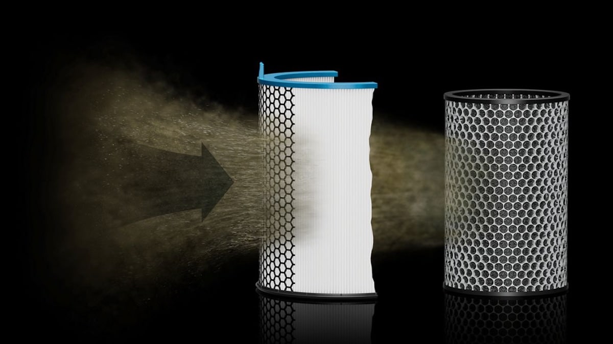 Filtration du Dyson Hushjet