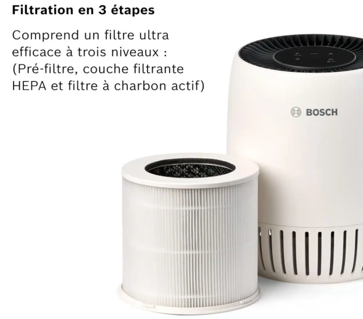 Filtration à 3 niveaux