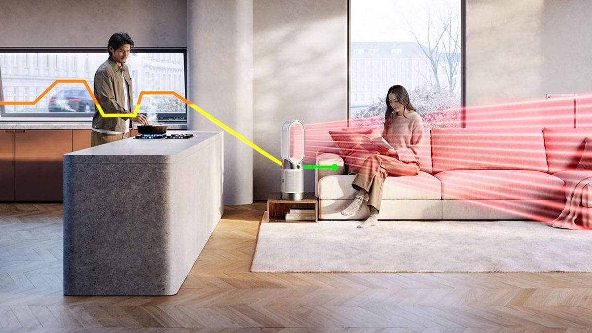 Chauffage rapide en hiver avec le Dyson Hot+Cool HP1