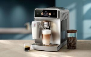 Philips Aromis EP8757/20 Silver machine à café à grain vue générale