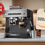Cuisinart EM640E en promotion à 320,28 € avec macaron -170 € sur machine espresso broyeur 20 bars