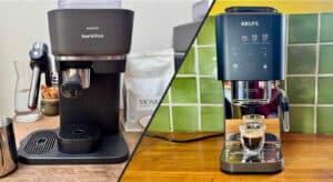 Philips Barisitna Latte vs Krups Coffee Crush Experience © Labo Maison
