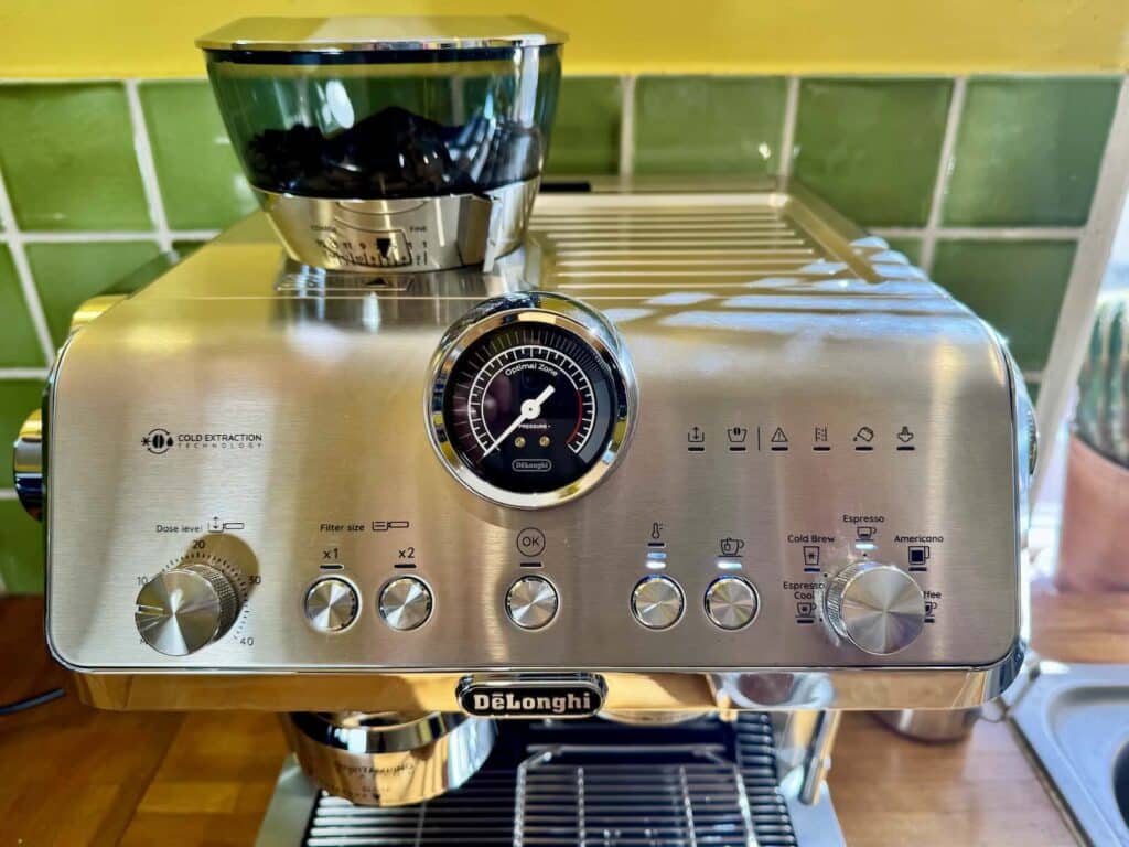 L'interface de la Delonghi Specialista Opera © Labo Maison