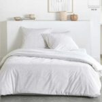 Draps blancs TODAY vendus chez Lidl (housse de couette et taies) faisant l'objet d'un rappel produit pour risque de brûlures et irritations chimiques.