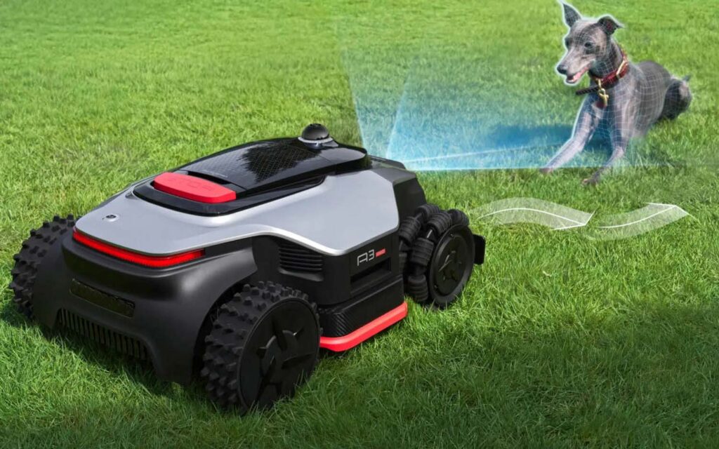 Détection d’animaux par IA sur le robot tondeuse Dreame A3 AWD Pro 5000