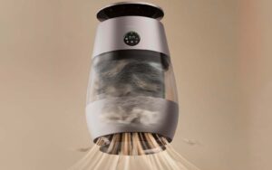 Dreame AP10 aspiration par le dessous poils animaux sol système 360 degres