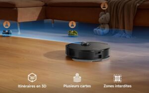 Navigation LiDAR Pathfinder Dreame D20 Air Plus cartographie obstacles