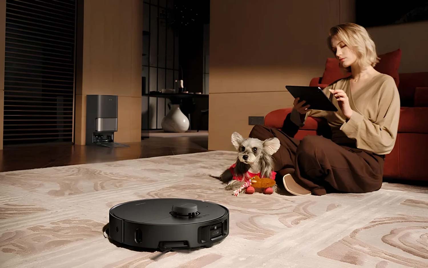 Dreame L40S Pro Ultra robot aspirateur laveur avec station automatique et aspiration 19 000 Pa