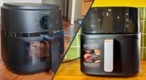 Duel airfryer Philips Série 2000 NA230/00 vs Essentiel B EAF4 Dual Heat