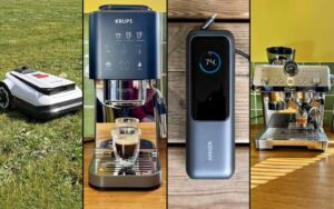 Tests Labo Maison : robot tondeuse Ecovacs, machine à café Krups, batterie Anker et laveur Dyson