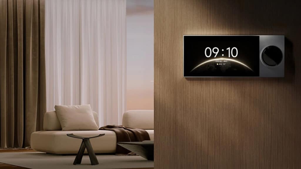 Ecran connecté Dreame S6 pour piloter les appareils de la maison