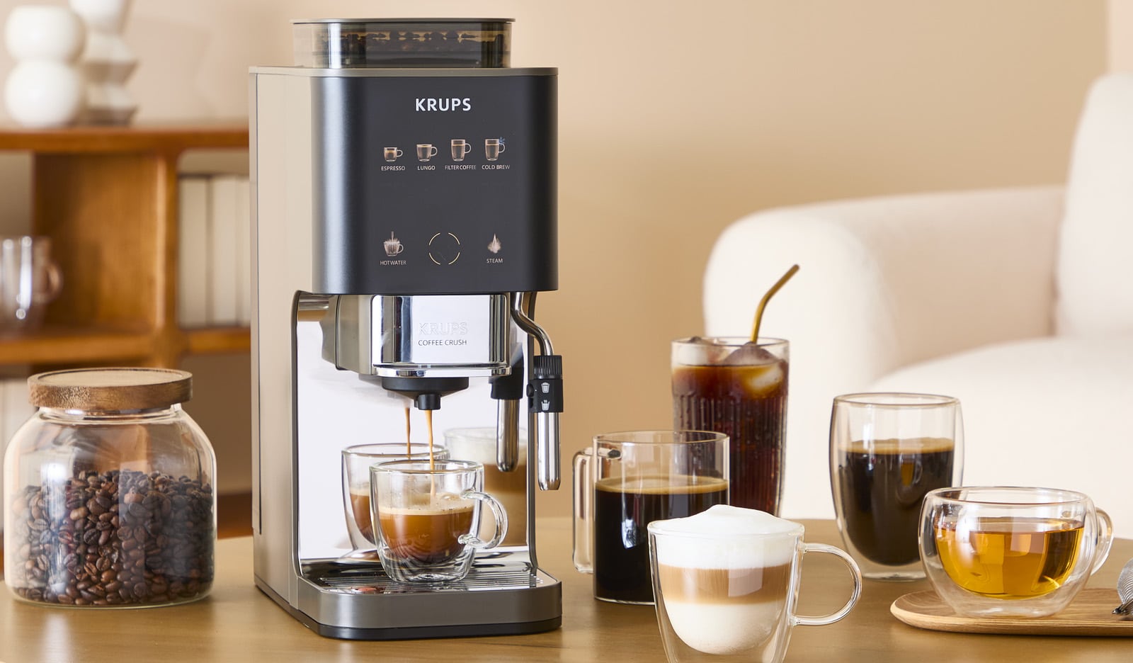 Machine à café à grain Krups Coffee Crush