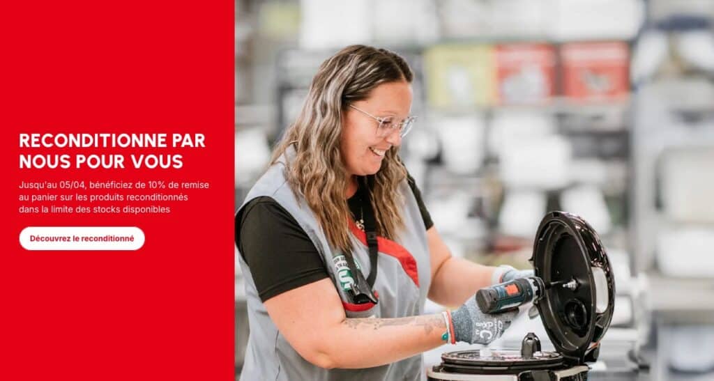 Moulinex produits reconditionnés