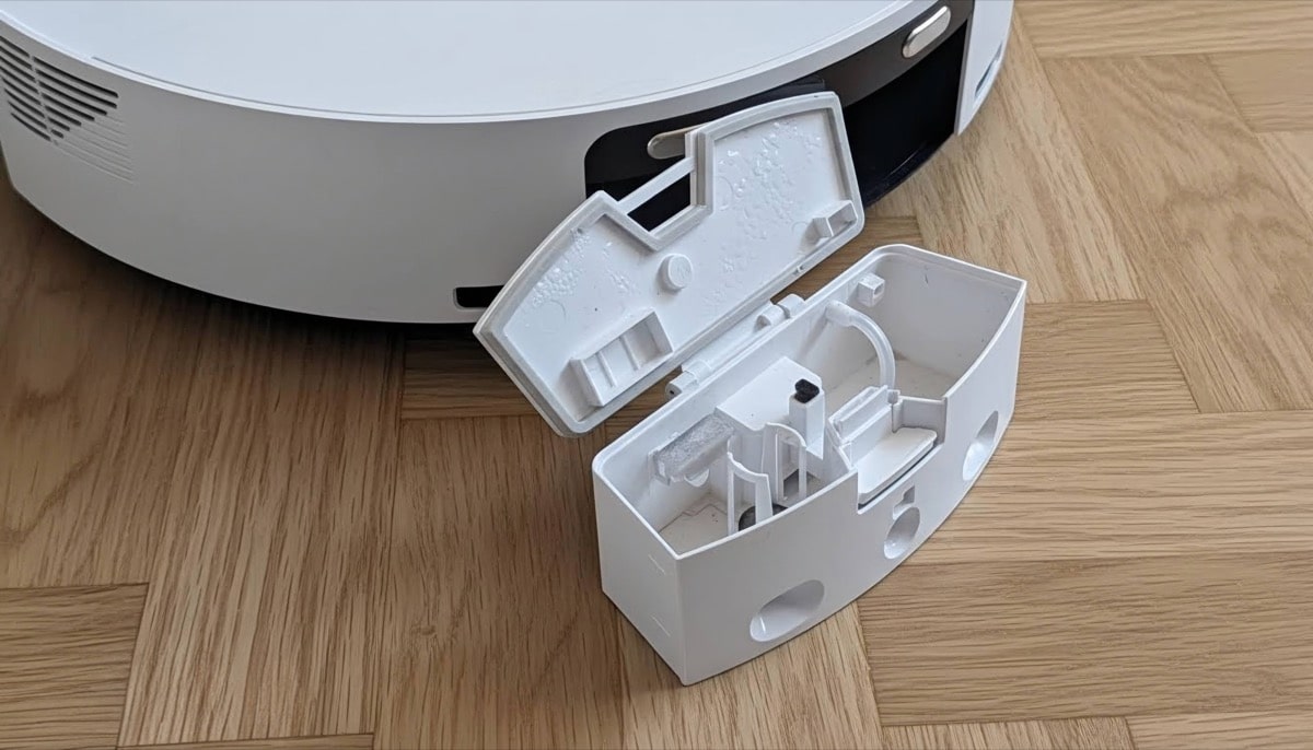 bac de récupération de l'eau sale du Mova S70 Roller
