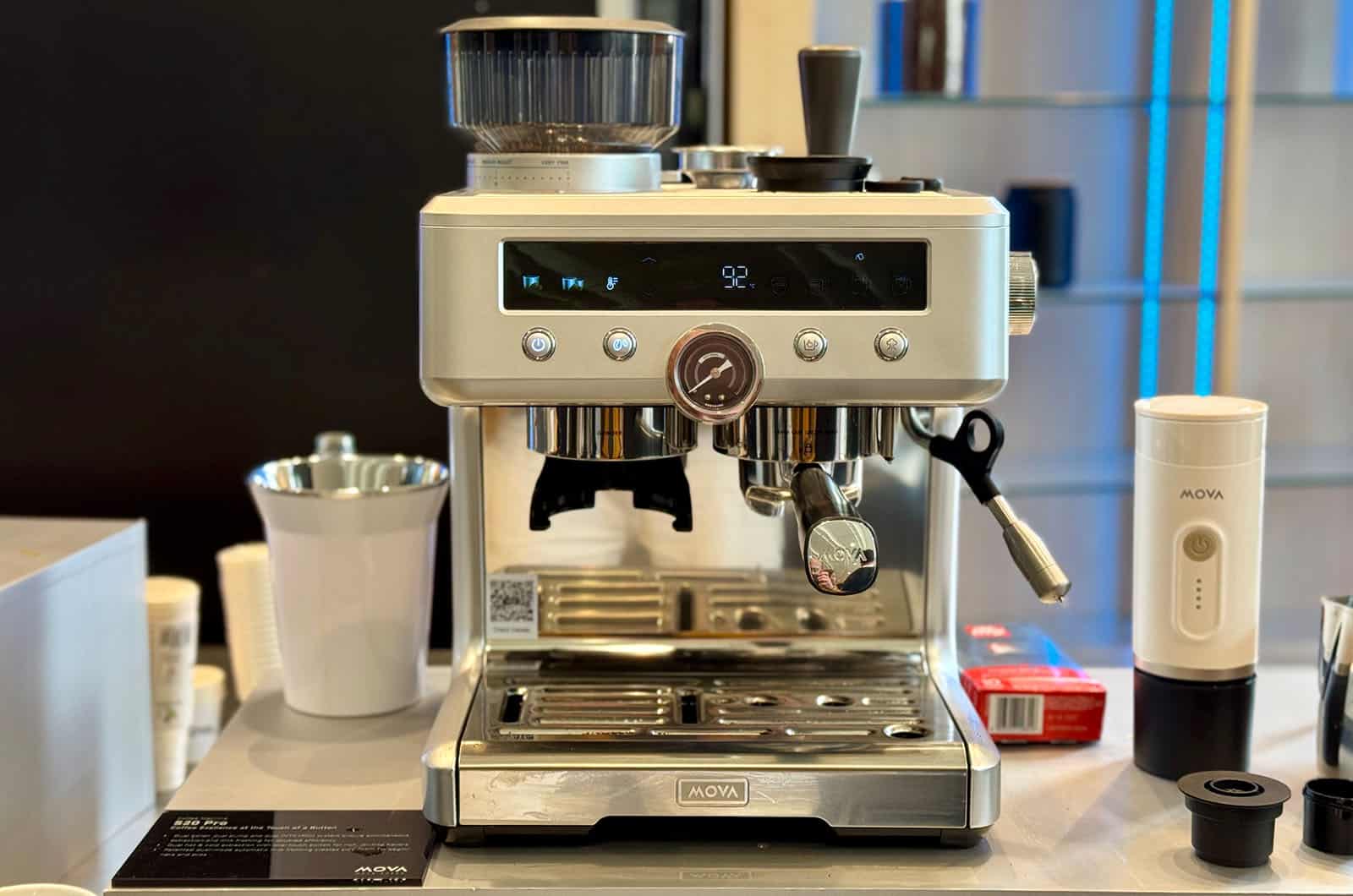 Machine à café à grain semi automatique Mova S20 Pro © Labo Maison