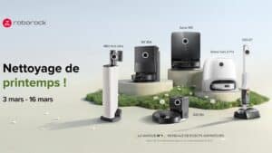 Offres de printemps Roborock chez Amazon