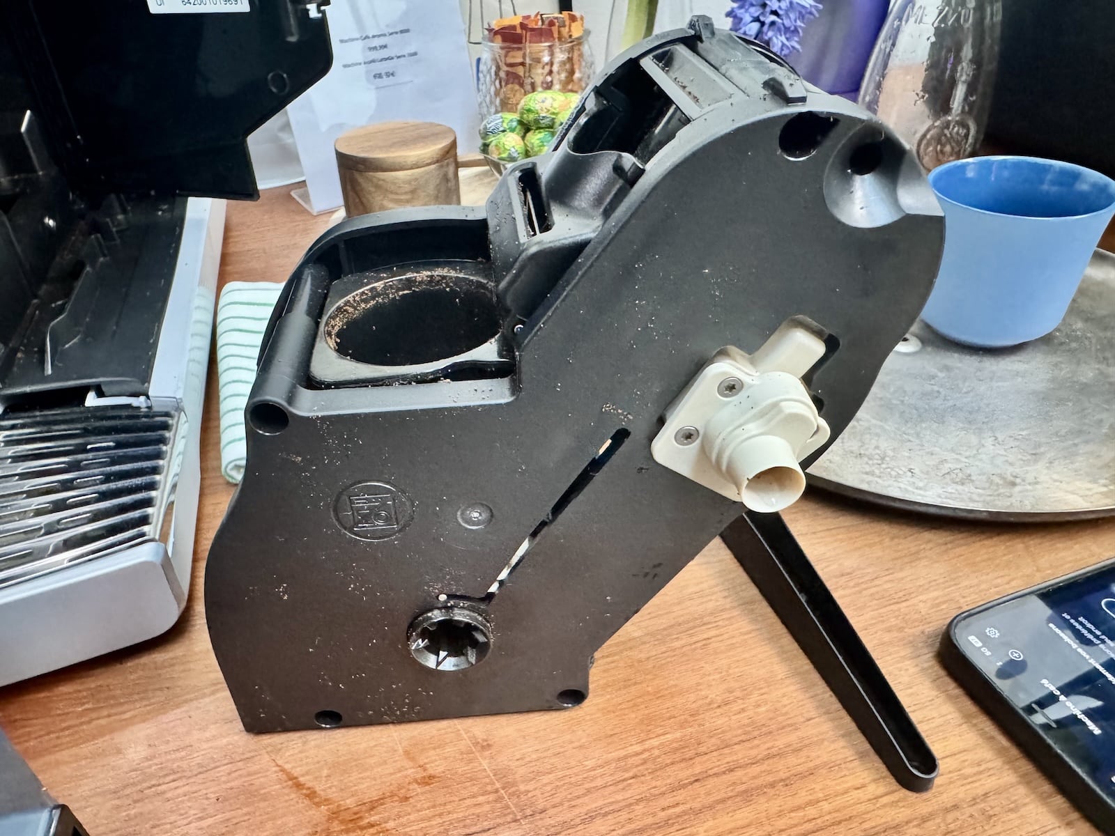 Le nouveau bloc d'extraction de la Philips Aromis © Labo Maison