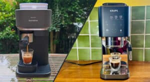 Philips Baristina vs Krups Coffee Crush © Labo Maison