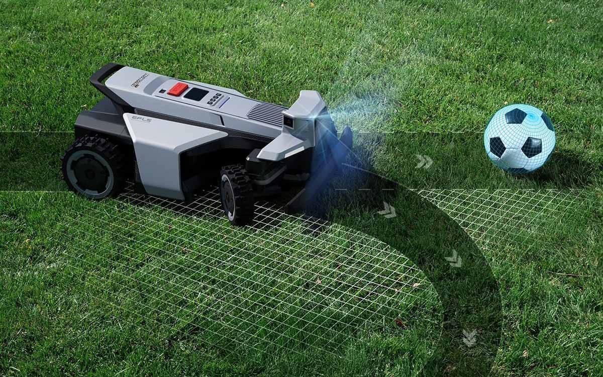 Segway Navimow X420 détection obstacles vision intelligente IA sécurité animaux objets