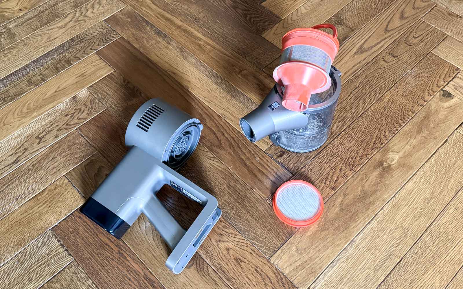 Système de filtration multicyclonique du Xiaomi Vacuum Cleaner G30 Max avec bac à poussière
