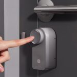 Serrure connectée Xiaomi avec clavier et module intérieur