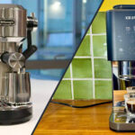 La Delonghi Dedica Maestro Plus vs la Krups Coffee Crush Experience © Labo Maison
