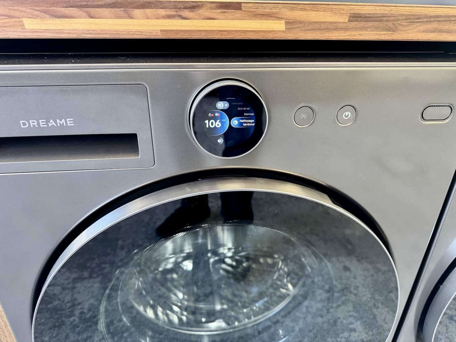 Le lave-linge Dreame L9 © Labo Maison