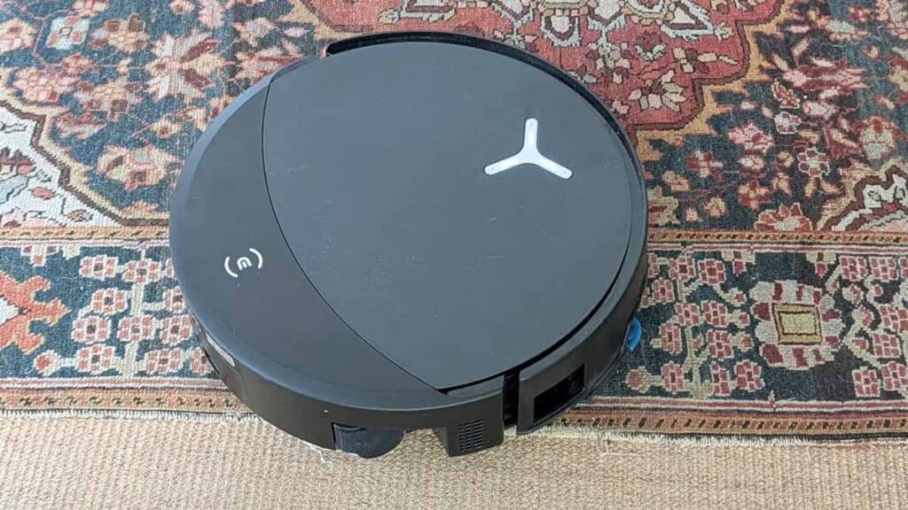 aspiration tapis robot ecovacs t90 pro performance nettoyage tapis