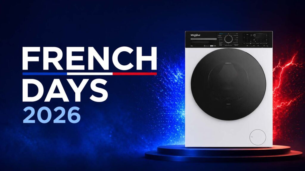 Sélection d'appareils électroménagers Whirlpool en promotion pour les French Days avec des remises jusqu'à -33%