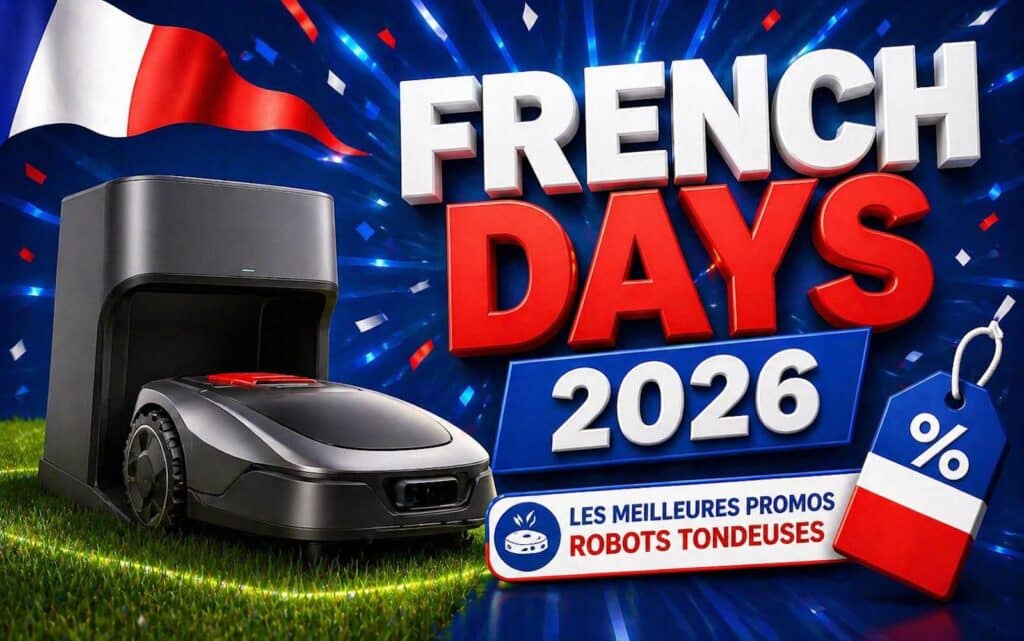 French Days Meilleurs robots tondeuses