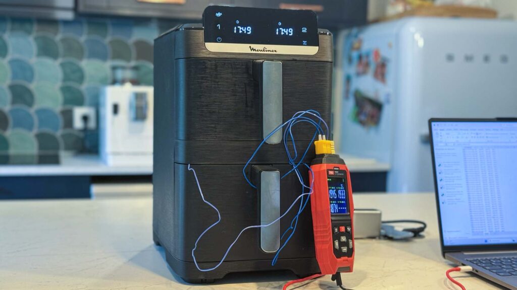 Test de cuisson réalisé avec le Moulinex Easy Fry Crispy Stack