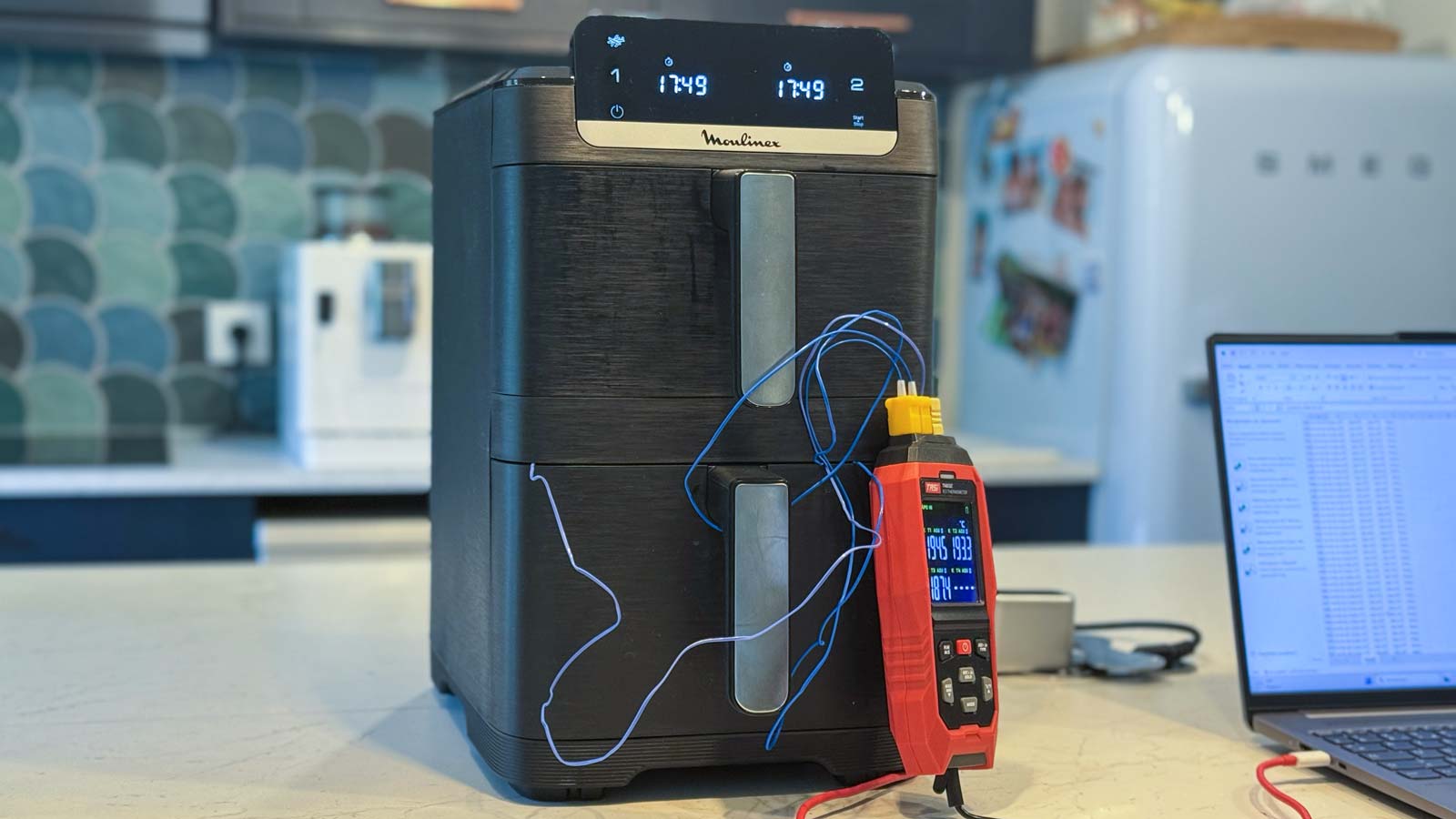 Test de cuisson réalisé avec le Moulinex Easy Fry Crispy Stack