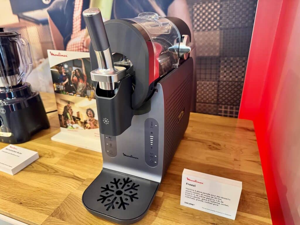 Machine à glaces Moilinex Freezi © Labo Maison