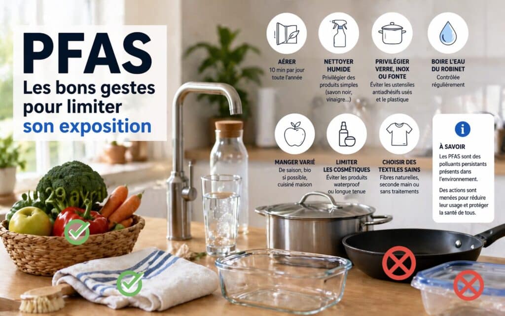 PFAS : ce qu'il faut éviter