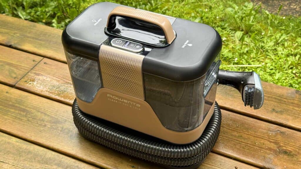 Format compact de l’aspirateur injecteur-extracteur Rowenta Clean It Hot & Cold