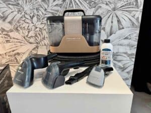 Clean It Hot & Cold, Shampouineuse, Nettoyeur détacheur, Eau chaude & eau froide © Labo Maison