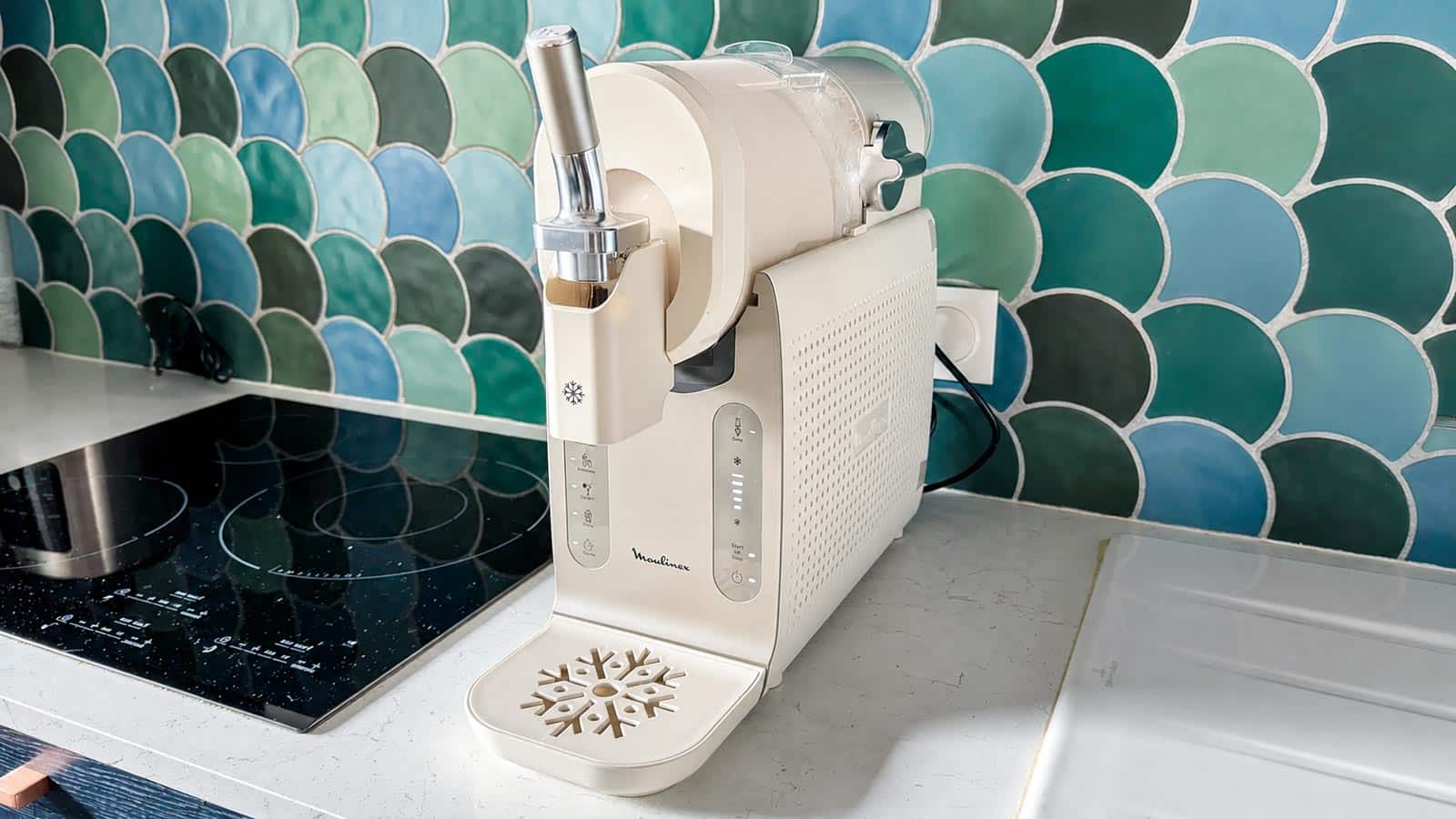 Moulinex Freezi installée dans une cuisine pour notre test